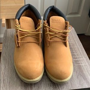 Men’s timberlands worn 3 times